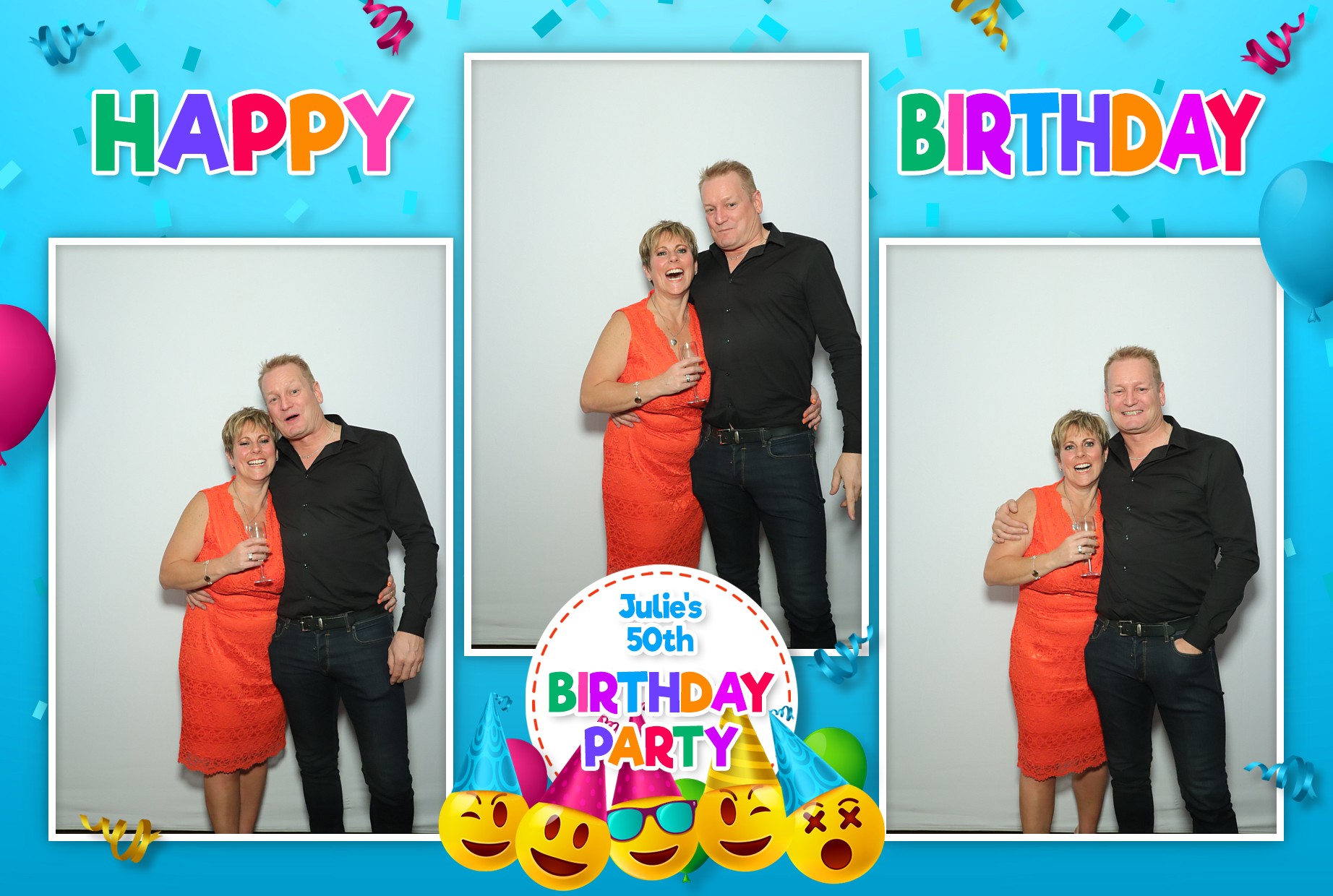 Julie's 50th Birthday | View more photos from the event at gallery.myphotoboothexperience.co.uk/u/MyPhotoBoothExperienceLtd/Julies-50th-Birthday